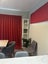Custom made Roman Blind in “ Margot” poly linen fabric. Carousel 8