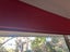 Custom made Roman Blind in “ Margot” poly linen fabric. Carousel 6