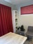 Custom made Roman Blind in “ Margot” poly linen fabric. Carousel 11