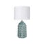 Bloom Ceramic Table Lamp - Blue Carousel 7