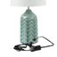 Bloom Ceramic Table Lamp - Blue Carousel 10