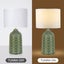 Bloom Ceramic Table Lamp - Green Carousel 4