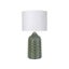 Bloom Ceramic Table Lamp - Green Carousel 8