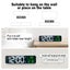 Large Screen Luminous LED USB Plug-in Digital Display Mirror Alarm Clock Carousel 10