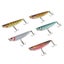 hard bait 5PCS Fishing Lure Set Plastic Metal Lifelike Swimbait Hard Fishing Carousel 7
