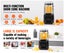 Smoothie Blender 2L Commercial Countertop Blenders Smoothies Shakes Carousel 8