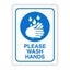 Durus Wash Hands Wall Sign (225x300mm) Carousel 3