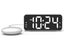 Extra Loud Vibrating Alarm Clock with Bed Shaker for Heavy Sleepers White Carousel 2