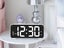 Extra Loud Vibrating Alarm Clock with Bed Shaker for Heavy Sleepers White Carousel 3