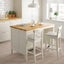 IKEA Tornviken Kitchen Island, Off-White, Oak Carousel 1