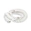 RJ11 4 Position 4 Conductor Plug to Plug Curly Cord 2m Carousel 1