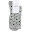 Levante Petite Spot Crew Socks Grey Marle / Nori Carousel 1