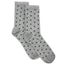 Levante Petite Spot Crew Socks Grey Marle / Nori Carousel 2