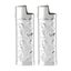 lighter case metal lighter case protective lighter cover lighter cover 2Pcs Carousel 8