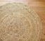 RUG - INDIAN JUTE DHURRIE 120CM ROUND RUG Carousel 2