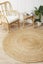 RUG - INDIAN JUTE DHURRIE 120CM ROUND RUG Carousel 3