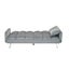 Jupiter Chiba Futon 3 Seater Sofa bed Velvet Charcoal. Carousel 3