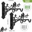 New 2 Set Cast Iron wall Hanging Plants Hook Afterpay Carousel 7