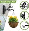 New 2 Set Cast Iron wall Hanging Plants Hook Afterpay Carousel 10