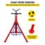 New V-Head Pipe Stand Folding Tripod 60-106cm Height 1/8"-12" Pipe 1125kg Carousel 6