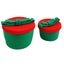 hand woven storage basket cotton rope baskets for storage 2 Sets Hand Woven Carousel 6