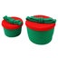 hand woven storage basket cotton rope baskets for storage 2 Sets Hand Woven Carousel 7
