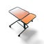Overbed Table with Tilting & Split Top Carousel 2