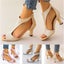 Women Roman Sandals Medium Heel High Heels Big Size 42 43 Summer 2024 Carousel 2