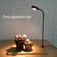 Aquarium Plant Fill Lamp 10W Miniature Landscape with Wood Board Fish Carousel 3