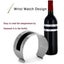 Wine Collar Thermometer Bar Beverage Tool Clever Wine Bottle Snap Carousel 3