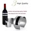 Wine Collar Thermometer Bar Beverage Tool Clever Wine Bottle Snap Carousel 5