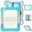 iPad Air 11 inch 6th Gen 2024 (M2) Hand Strap Stand Case-RainbowBlue Carousel 1