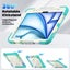 iPad Air 11 inch 6th Gen 2024 (M2) Hand Strap Stand Case-RainbowBlue Carousel 4