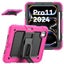 iPad Pro 11 inch 5th Gen 2024 (M4) Drop Protection Case (RoseRed) Carousel 1