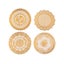 insulated table mats european style table mats soft table mats table mats 12pcs Carousel 3