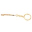gold flute keychain instrument keychain golden flute keychain flute keychain Carousel 3