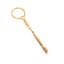 gold flute keychain instrument keychain golden flute keychain flute keychain Carousel 5