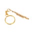 gold flute keychain instrument keychain golden flute keychain flute keychain Carousel 7