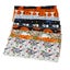 halloween cotton fabric 10 Sheets Halloween Cotton Fabric Ghost Pumpkin Skull Carousel 3
