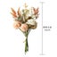 1pc Artificial Silk Flowers For Home Decor And Wedding, Faux Flower Dining Table Carousel 7