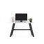 Fresno Writing Typing Desk, White/Black, Elegant? Solved! Carousel 1