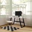 Fresno Writing Typing Desk, White/Black, Elegant? Solved! Carousel 7