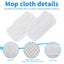 3pcs Replacement Mop Pads Compatible with Shark SK410 SK435CO SK460 SK140 S3101 Carousel 4
