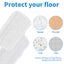 3pcs Replacement Mop Pads Compatible with Shark SK410 SK435CO SK460 SK140 S3101 Carousel 5