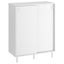 IKEA MACKAPAR Shoe Cabinet Storage White 80X35X102 cm Carousel 1