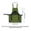 Gardening Apron,With Pockets Harvest Fruit Picking Bag,Vegetable Picking Apron Carousel 9