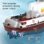 Mini Remote Control Boat 2.4G Wireless Remote Control Ship Children\'s Water Ele Carousel 12