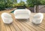 Florida Outdoor Sofa Set, Cream Carousel 4