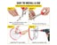 Drywall Hole Saw Kit - New In Stock NZ Clearance DEAL Carousel 5