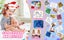 Kids Camera Instant Print Toys Toddler Cameras Printing Photos1080P Video Camer Carousel 4